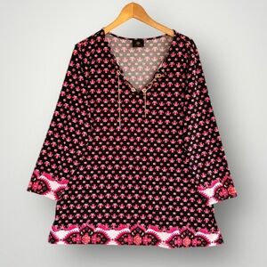 🎉5 for $45🎉 JM Collection top blouse shirt size XL